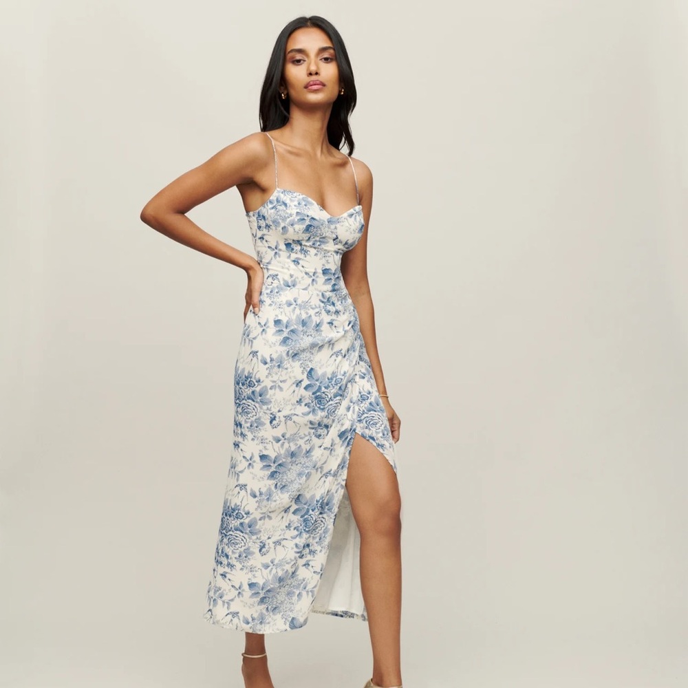 Reformation Kourtney Dress Pompadour